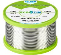 Felder ISO-Core \ Ultra Clear\ SAC305 Étain à souder bobine Sn96,5Ag3Cu0,5 0.500 kg 0.5 mm