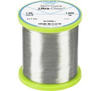 Felder ISO-Core \ Ultra-Clear\ Sn100Ni+ Étain à souder sans plomb bobine Sn99,25Cu0,7Ni0,05 1.000 kg 1 mm
