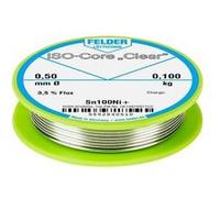 Felder – Étain à souder bobine ISO‑Core Clear Sn100Ni+ Sn99,25Cu0,7Ni0,05 0,1 kg 0,5 mm