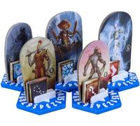 Feldherr 10 pcs. Value Pack Dial Bases Compatible with Gloomhaven + Frosthaven + Gloomhaven: Jaws of The Lion Multicolor, Couleur:Blue White
