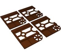 Feldherr 4 Packs de Valeur Hero Dashboard Compatible pour Mice and Mystics