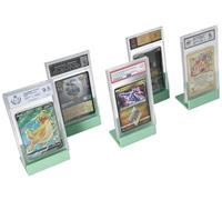 Feldherr 5 Supports de Cartes pour Cartes gradées - Support pour Cartes à Collectionner en plaques/toploaders - pour Cartes de Sport, TCG, etc. - Stable et Compact