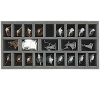 Feldherr AU050ZC21 Plateau en Mousse de 50 mm Compatible avec Les Zombies zombicides et Les survivants.