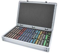 Feldherr Eurobox 60 x 40 cm Coffret pour modélisme ferroviaire - échelle Z - 18 Compartiments - Insert Mousse pour Rangement Horizontal - Transport Compact pour locomotives et Wagons