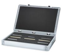 Feldherr Eurobox 60 x 40 cm - Kit pour modélisme ferroviaire Échelle H0e - 9 Compartiments - Insert Mousse pour Rangement Vertical - Transport Compact pour locomotives et Wagons