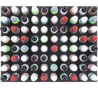 Feldherr FS040A014 Plateau en Mousse pour 80 Bouteilles de Couleur - Debout