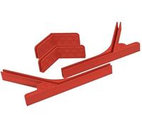 Feldherr Game Master Set Compatible avec HeroQuest (2021) - Kit de Mise à Niveau des Supports et des Porte-Pages pour Un écran Stable du Sorcier maléfique et du Livre de la Quête, Couleur:Cherry Red