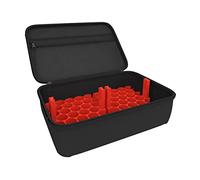 Feldherr Half-Size Caisse 90 pour 64 Bouteilles de Couleur, Couleur:Cherry Red