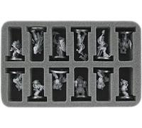 Feldherr HS050WH04 Plateau en Mousse Compatible avec 12 GW Miniatures avec Base de 40 mm
