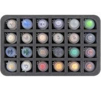 Feldherr HS055WH47BO Plateau en Mousse Compatible avec Pots de Peinture Citadel (12 ML) - 24 Compartiments