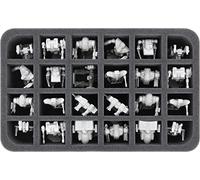 Feldherr HS060BT01 Plateau en Mousse Compatible avec BattleTech - 24 Mechs