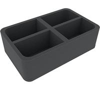 Feldherr HS080A020 mousses de Rangement Compatible avec Chaos Daemons : Khorne - 4 Compartiments