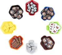 Feldherr Jeu de 16 pièces de Valeur Plateau à jetons Shell Mini