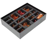 Feldherr Jeu de Mousse Porte-Cartes compatibles avec HeroQuest (2021) : Prophecy of Telor - boîte du Jeu - Protéger, Trier et Ranger Figurines + Accessoires