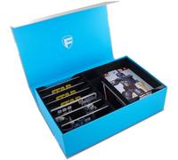 Feldherr Magnetic Box Bleu Compatible avec Star Wars : Shatterpoint - 760 Cartes + matériel de Jeu