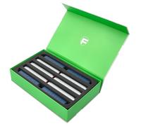 Feldherr Magnetic Box Green Compatible avec Les locomotives, Wagons et véhicules de modélisme ferroviaire - 5 emplacements pour N Gauge - Rangement Vertical
