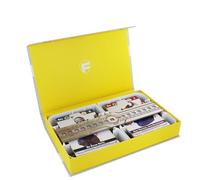 Feldherr Magnetic Box Jaune Compatible avec Star Wars Shatterpoint : jetons et Cartes