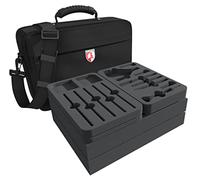 Feldherr Medium Sac Compatible avec 64 Pots de Peinture Citadel (12 ML / 18 ML / 24 ML) + Outils