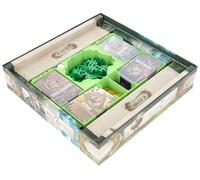 Feldherr Organiseur compatible avec Kauri - Insert pour boîte de jeu principale - Porte-cartes - Compartiments de faction - Organisation - Configuration rapide du jeu