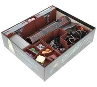 Feldherr Organiseur compatible avec le Seigneur des Anneaux : Fate of the Fellowship - Insert pour boîte de jeu principale avec supports de cartes, plateaux à jetons, tasse à dés, configuration rapide