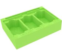 Feldherr Organizer Compatible avec Forest Shuffle - Insertion pour la boîte de Jeu Principale - Tri Plus Facile - Installation du Jeu Plus Rapide - Meilleure expérience de Jeu - ORG283, Couleur:Green