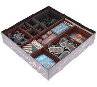 Feldherr Organizer Compatible avec HeroQuest (2021) : First Light - Insertion pour boîte de Base - Mise en Place Rapide - Tri Optimal - Protection des Figurines