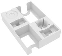 Feldherr Organizer Insert Compatible avec The Crew : The Quest for Planet Nine - boîte de Jeu Principale, Couleur:White