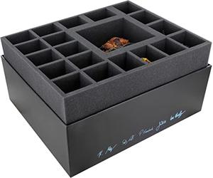 Feldherr Organizer + Jeu de Mousse Compatible avec Darksiders : The Forbidden Lands - boîte de Jeu de Base