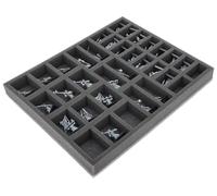 Feldherr Plateau en Mousse pour Empire of Men - 34 Compartiments - Stockez et transportez jusqu'à 34 modèles - FS040A049