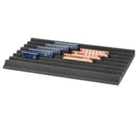 Feldherr Plateau en Mousse pour modélisme ferroviaire à l'échelle H0e - Support pour Trains à 7 Compartiments pour locomotives, Wagons et véhicules - Rangement, Transport, présentation - EUMEWEA02