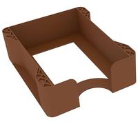 Feldherr Porte-Cartes pour Warhammer Age of Sigmar - 150 Grandes Cartes Warscroll - Idéal pour Trier, Ranger et Transporter Vos Cartes, Couleur:Brown