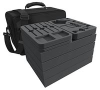 Feldherr Sac Maxi Plus Compatible avec 128 Pots de Peinture Citadel (12 ML / 18 ML / 24 ML) + Outils