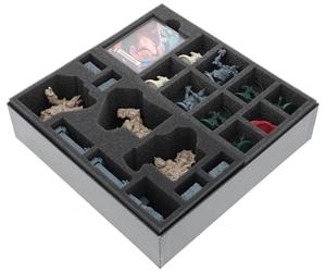 Feldherr Set de Mousse Compatible avec HeroQuest (2021) : Contre la Horde d'ogres - boîte du Jeu - Insertions pour Ranger Toutes Les Figurines et Accessoires de l'extension