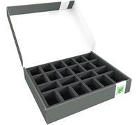 Feldherr Storage Box FSLB055 Compatible avec Deathwatch - Combat Patrol + Autres Miniatures