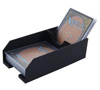 Feldherr Support de Jeu de Cartes avec Compartiment de défausse pour Un Jeu de Cartes au Format Standard (Compatible avec, par Exemple, Magic The Gathering, Force of Will)., Couleur:Black