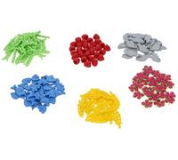 Feldherr Upgrade Set Compatible avec Wingspan - Le Paquet de jetons 3D remplace Les marqueurs de Nourriture en Carton - Jetons de Jeu de société Robustes et détaillés - 3D141Set