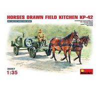 Feldküche Als Pferdefuhrwerk - 1:35e - Miniart G