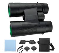Feldstecher Jumelles professionnelles pour adultes avec prisme BAK4 et traitement FMC 12 x 42 HD pour porteurs de lunettes, jumelles étanches pour l'observation des oiseaux, la chasse, les événements