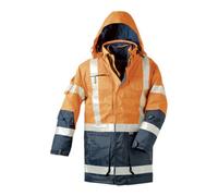 Feldtmann Parka de signalisation taille XL orange/marine 100 % PES ELYSEE Quantité:1