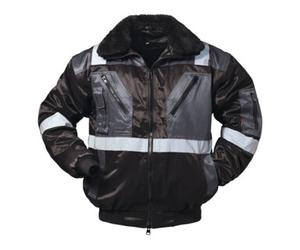 Feldtmann Veste de pilote 4 en 1 Kirkenes taille XXL noir/gris 60 % CO / 40 % PES Feldtman Quantité:1