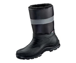 Feldtmann Winterschlupfstiefel Skagen Gr.42 noir PVC/Nylon avec bandes réfléchissantes Quantité:1