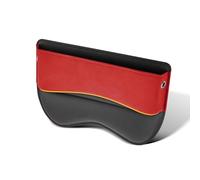 FELEA Boîte de Rangement pour Siège,pour Audi A1 A3 A4 A5 A6 A7 A8 A8l Car Seat Gap Organizer,pour Le Stockage Portefeuille,Clés,B-Red