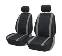 FelEa Confortables Respirant Intérieur Accessoire, 2 Pcs Protections de SièGe Avant de Voiture pour Suzuki Jimny GJ 2018-2024 Housses de SièGe Voiture,D-Grey