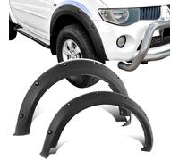 FELEA Élargisseur de l'aile de Voiture, pour Mitsubishi L200 Raging Bull Roue Avant-arrière Protège-Boue de Voiture,Protection Roue Voiture