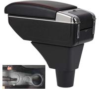 FELEA pour Citroën C3 Picasso Accoudoir, Accoudoir Central Multifonction Accoudoir Central Accoudoirs Boîte Double Couche Boîte Accoudoir