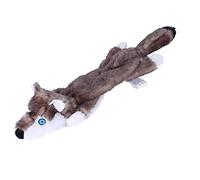 Felenny Chien Grinçante Jouets Chien Jouet À Mâcher Pas La Farce en Peluche Jouet À Mâcher Suricate Ratel Gris Loup Marmotte Éléphant pour Choisir pour Grand Chiens Et Moyen Chiens