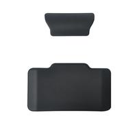 Felenny Dossier pour topcase de moto, coussin de dos en cuir PU, coussin de dossier rembourré doux absorbant les chocs avec autocollant, pour top case en aluminium de moto 45-65 l