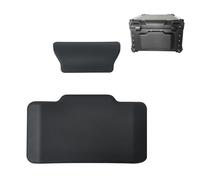 Felenny Housse de protection supérieure pour top case de moto, dossier en PU cuir, coussin de dos rembourré, souple, absorbant les chocs, avec autocollant, pour top case en aluminium de moto de 45-65L