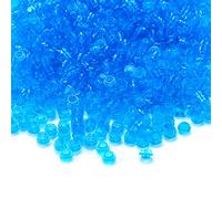 Feleph Lot de 1 000 plaques rondes bleues transparentes 1 x 1 pour blocs de construction, pièces et pièces de briques, points en vrac, kit d'accessoires compatibles avec les grandes marques