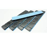 Felgenfactory 300g de masses d'équilibrage Noir 5 barrettes de 60g Règles 5g+10g de répartition